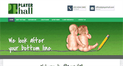 Desktop Screenshot of playerhall.com